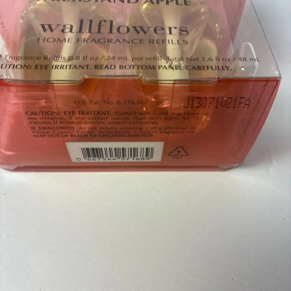 Bath & Body Works Farmstand Apple Wallflowers Refills 2 Pack New Sealed
